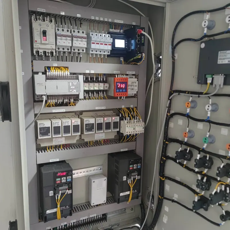 แก้วงจร เขียนโปรแกรม PLC, HMI, IOT GATEWAY TRANSFER PUMP